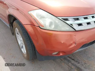 2005 Nissan Murano SE with VIN JN8AZ08T55W325115, listed as a IAAI auction lot 42036833 with 235,455 mi miles and . Bid and sale history available at DreamBid. Image 6.