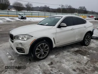 2016 BMW X6 xDrive50i with VIN 5UXKU6C58G0R34469, listed as a Copart auction lot 38713584 with 93,239 mi miles. Bid and sale history available at carsss.com. Image 1.
