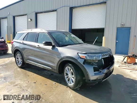 2022 Ford Explorer Limited with VIN 1FMSK8FH0NGA36554, listed as a Copart auction lot 48715595 with 38,536 mi miles and Salvage Title. Bid and sale history available at carsss.com. Image 14.