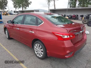 2016 Nissan Sentra S with VIN 3N1AB7AP2GL655909, listed as a IAAI auction lot 42028213 with 75,461 mi miles. Bid and sale history available at carsss.com. Image 3.