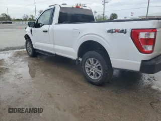 2021 Ford F-150 XL z VIN 1FTMF1E5XMKE93125, wystawiony jako Copart lot #79877134 z przebiegiem 61 418 mil mil oraz Nie do naprawy • Non repairable. Historia ofert i sprzedaży dostępna na DreamBid. Obrazek 2.