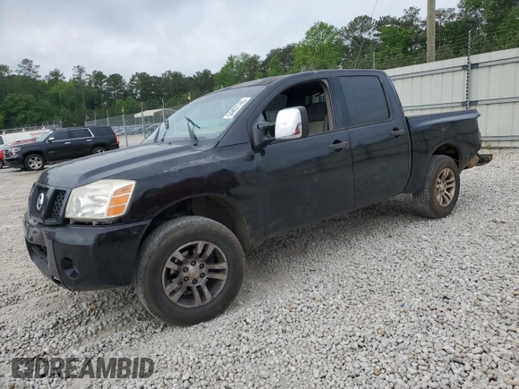 2004 Nissan Titan LE with VIN 1N6AA07A34N573514, listed as a Copart auction lot 54497765 with 240,033 mi miles and Salvage title. Bid and sale history available at DreamBid. Image 1.
