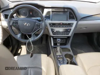 2017 Hyundai Sonata Hybrid Limited with VIN KMHE34L15HA044599, listed as a Copart auction lot 54274143 with 106,525 mi miles. Bid and sale history available at carsss.com. Image 8.