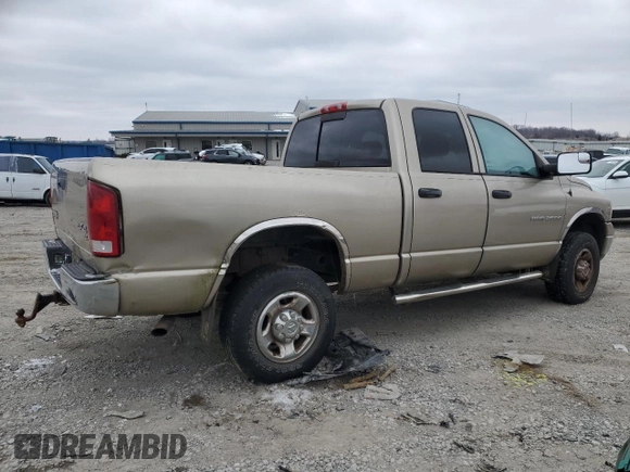 2004 Dodge 2500 SLT z VIN 3D7KU28D24G148562, wystawiony jako Copart lot #45872455 z przebiegiem Nie podano mil oraz Szkoda całkowita • Salvage title. Historia ofert i sprzedaży dostępna na DreamBid. Obrazek 3.