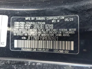 2023 Toyota GR86 Premium with VIN JF1ZNBF19P8760921, listed as a Copart auction lot 87430794 with 40,591 mi miles and Salvage Title. Bid and sale history available at carsss.com. Image 14.