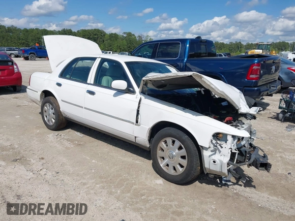 2003 Mercury Grand Marquis LS Premium with VIN 2MEFM75W53X699635, listed as a IAAI auction lot 42002694 with 154,781 mi miles and . Bid and sale history available at DreamBid. Image 1.
