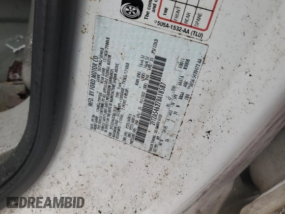 2007 Ford Freestar Cargo с VIN 2FTZA54627BA18587, выставлен на аукционе Copart как лот 84150524 с пробегом 162 761 миль миль и Списание • Salvage title. История ставок и продаж доступна на DreamBid. Изображение 15.
