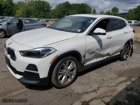 2021 BMW X2 xDrive28i with VIN WBXYJ1C03M5S48420, listed as a Copart auction lot 67542874 with 14,119 mi miles and Non Repairable. Bid and sale history available at carsss.com. Image 1.