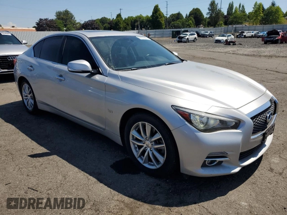 2017 Infiniti Q50 Sport with VIN JN1EV7AP1HM737727, listed as a Copart auction lot 66002305 with 116,982 mi miles and Clean title. Bid and sale history available at DreamBid. Image 4.