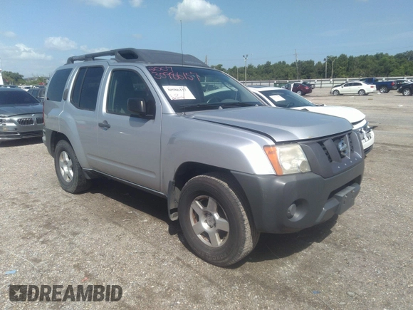 2007 Nissan Xterra SE with VIN 5N1AN08W07C504504, listed as a IAAI auction lot 40800225 with 186,397 mi miles. Bid and sale history available at carsss.com. Image 1.