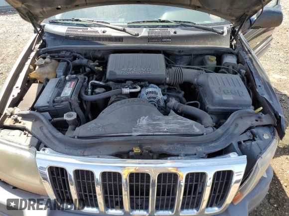 2000 Jeep Grand Cherokee Laredo z VIN 1J4GW48N9YC239166, wystawiony jako Copart lot #53321135 z przebiegiem 142 162 mil mil oraz Szkoda całkowita • Salvage title. Historia ofert i sprzedaży dostępna na DreamBid. Obrazek 12.