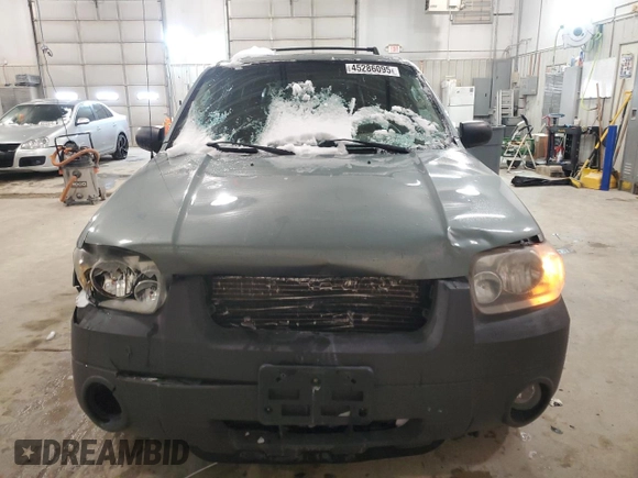 2006 Ford Escape XLT with VIN 1FMYU93196KB09548, listed as a Copart auction lot 45286095 with 162,907 mi miles and Salvage Title. Bid and sale history available at carsss.com. Image 5.