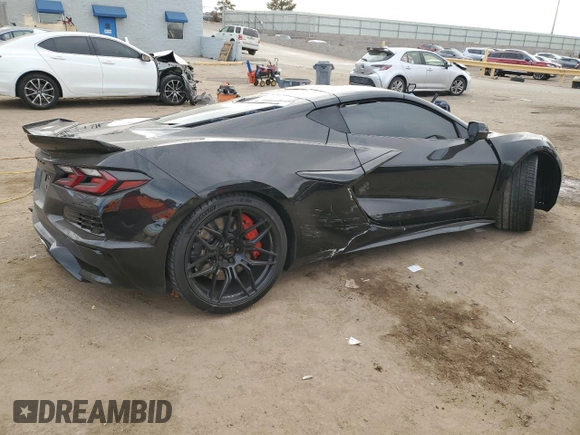 2025 Chevrolet Corvette 1LZ with VIN 1G1YD2D36S5600639, listed as a Copart auction lot 86425904 with 463 mi miles and Salvage Title. Bid and sale history available at DreamBid. Image 3.