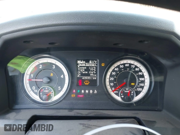 2016 Ram 2500 SLT with VIN 3C6UR5DL2GG132442, listed as a IAAI auction lot 41670645 with 405,051 mi miles. Bid and sale history available at carsss.com. Image 7.