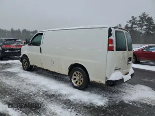 2011 Chevrolet Express Cargo with VIN 1GCSGAFX9B1120052, listed as a Copart auction lot 83768004 with 112,142 mi miles and Clean title. Bid and sale history available at DreamBid. Image 2.