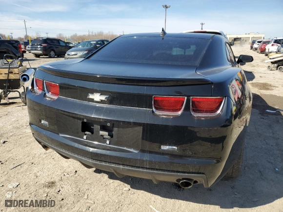 2012 Chevrolet Camaro 1LT with VIN 2G1FB1E38C9195216, listed as a Copart auction lot 48519575 with 167,052 mi miles and Salvage Title. Bid and sale history available at carsss.com. Image 6.