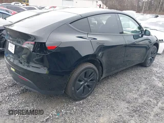 2025 Tesla Model Y Long Range with VIN 7SAYGDEDXSA349480, listed as a IAAI auction lot 41492740 with 1,486 mi miles and . Bid and sale history available at DreamBid. Image 4.
