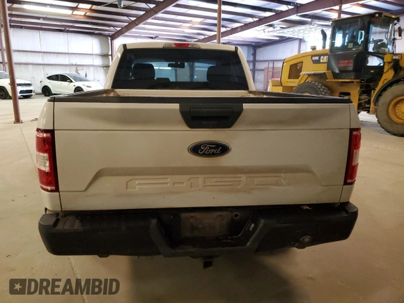 2018 Ford F-150 XL with VIN 1FTMF1CB2JFE39024, listed as a Copart auction lot 88847245 with 121,592 mi miles and Salvage Title. Bid and sale history available at carsss.com. Image 6.