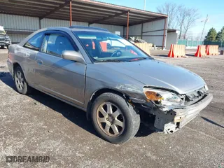 2003 Honda Civic EX with VIN 1HGEM22973L040324, listed as a IAAI auction lot 41807502 with 242,048 mi miles. Bid and sale history available at carsss.com. Image 1.
