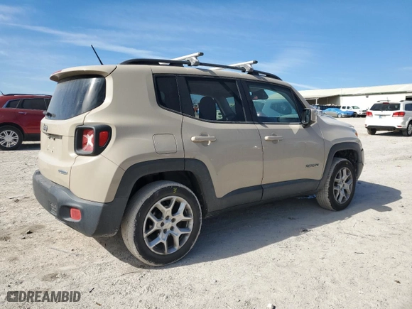 2015 Jeep Renegade Latitude with VIN ZACCJBBT2FPC16870, listed as a Copart auction lot 46915885 with 79,195 mi miles and Clean Title. Bid and sale history available at carsss.com. Image 3.