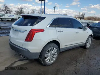 2017 Cadillac XT5 Premium Luxury AWD with VIN 1GYKNERS8HZ140004, listed as a Copart auction lot 46799115 with 197,007 mi miles and Salvage Title. Bid and sale history available at carsss.com. Image 3.
