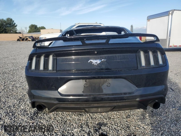 2019 Ford Mustang EcoBoost with VIN 1FA6P8TH3K5176753, listed as a Copart auction lot 46191205 with Not Provided miles and Salvage Title. Bid and sale history available at carsss.com. Image 6.