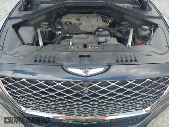 2021 Genesis GV80 with VIN KMUHBDSB6MU051632, listed as a Copart auction lot 56146815 with 32,288 mi miles and Salvage title. Bid and sale history available at DreamBid. Image 12.