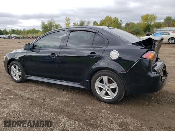 2013 Mitsubishi Lancer SE with VIN JA32V2FW1DU010468, listed as a Copart auction lot 73953524 with 124,975 mi miles and Salvage Title. Bid and sale history available at carsss.com. Image 2.