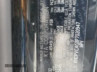 2023 Kia Sportage EX с VIN KNDPVCAG8P7020947, выставлен на аукционе Copart как лот 66208384 с пробегом 14 358 миль миль и Списание • Salvage title. История ставок и продаж доступна на DreamBid. Изображение 14.