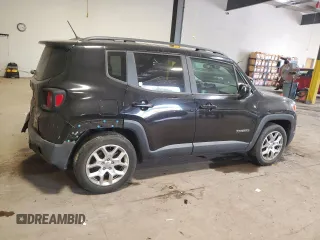 2017 Jeep Renegade Latitude with VIN ZACCJABB8HPG23144, listed as a Copart auction lot 54683905 with 82,950 mi miles and Salvage Title. Bid and sale history available at carsss.com. Image 3.