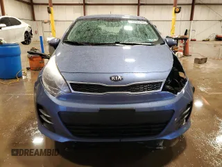 2016 Kia Rio LX with VIN KNADM5A30G6639575, listed as a Copart auction lot 47887945 with 162,110 mi miles and Salvage Title. Bid and sale history available at carsss.com. Image 5.