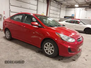 2013 Hyundai Accent GLS with VIN KMHCT4AE7DU529994, listed as a IAAI auction lot 42135664 with 143,926 mi miles and . Bid and sale history available at DreamBid. Image 1.