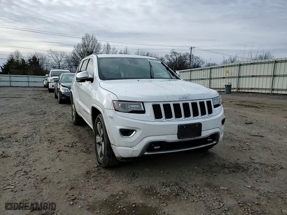 2014 Jeep Grand Cherokee Overland with VIN 1C4RJFCT4EC214380, listed as a Copart auction lot 44081495 with 201,861 mi miles and Salvage Title. Bid and sale history available at carsss.com. Image 11.