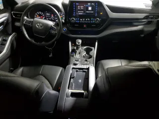 2021 Toyota Highlander XSE with VIN 5TDLZRBH0MS061538, listed as a Copart auction lot 85448864 with 76,237 mi miles and Salvage Title. Bid and sale history available at carsss.com. Image 8.