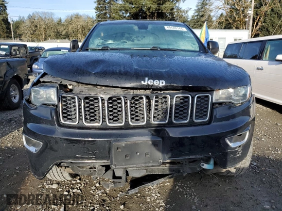 2017 Jeep Grand Cherokee Laredo with VIN 1C4RJEAG0HC902946, listed as a Copart auction lot 48580144 with 119,572 mi miles and Clean Title. Bid and sale history available at carsss.com. Image 5.