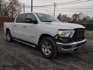 2020 Ram 1500 Big Horn with VIN 1C6RRFFG5LN284440, listed as a IAAI auction lot 40975635 with 105,400 mi miles. Bid and sale history available at carsss.com. Image 1.
