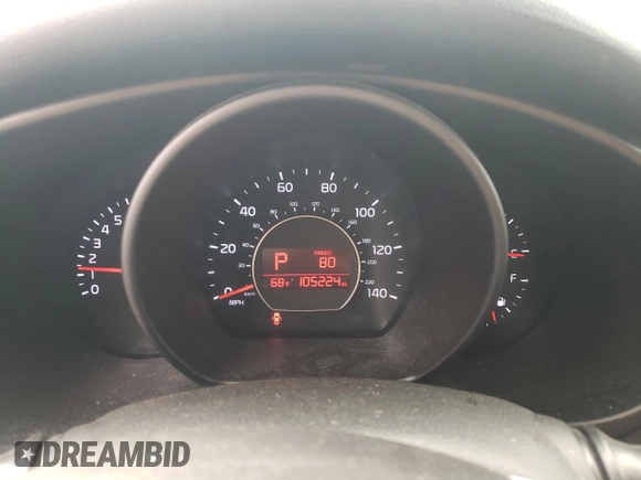 2015 Kia Soul + with VIN KNDJP3A51F7147424, listed as a Copart auction lot 51534795 with 105,224 mi miles and Salvage Title. Bid and sale history available at carsss.com. Image 9.