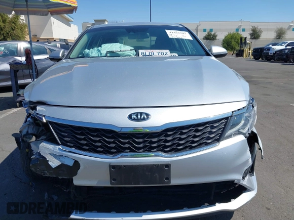 2019 Kia Optima LX with VIN 5XXGT4L3XKG355357, listed as a IAAI auction lot 41835587 with 70,802 mi miles. Bid and sale history available at carsss.com. Image 12.