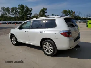 2010 Toyota Highlander Hybrid with VIN JTEBW3EH4A2041255, listed as a Copart auction lot 71751244 with 197,467 mi miles and Clean Title. Bid and sale history available at carsss.com. Image 2.