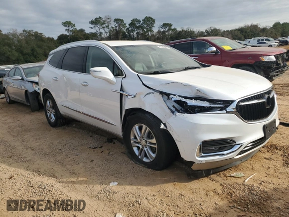 2018 Buick Enclave Essence with VIN 5GAERBKW2JJ255786, listed as a Copart auction lot 43646485 with 56,155 mi miles and Non Repairable. Bid and sale history available at carsss.com. Image 4.