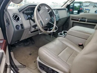 2008 Ford Super Duty F-250 SRW XL with VIN 1FTSX21R78EB13214, listed as a Copart auction lot 52151435 with 0 mi miles and Salvage Title. Bid and sale history available at carsss.com. Image 8.