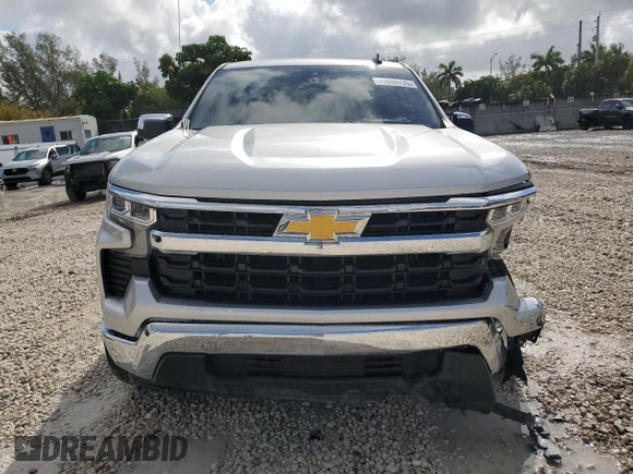 2022 Chevrolet Silverado 1500 LT with VIN 2GCPACED0N1502138, listed as a Copart auction lot 50809735 with 0 mi miles and Salvage Title. Bid and sale history available at carsss.com. Image 5.