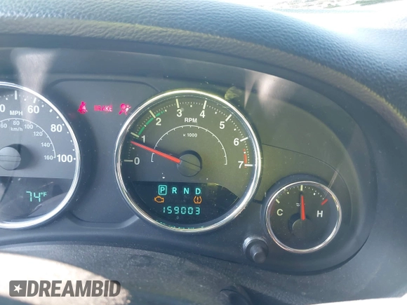 2012 Jeep Wrangler Sport with VIN 1C4AJWAG0CL247103, listed as a IAAI auction lot 42181637 with 159,003 mi miles and . Bid and sale history available at DreamBid. Image 16.