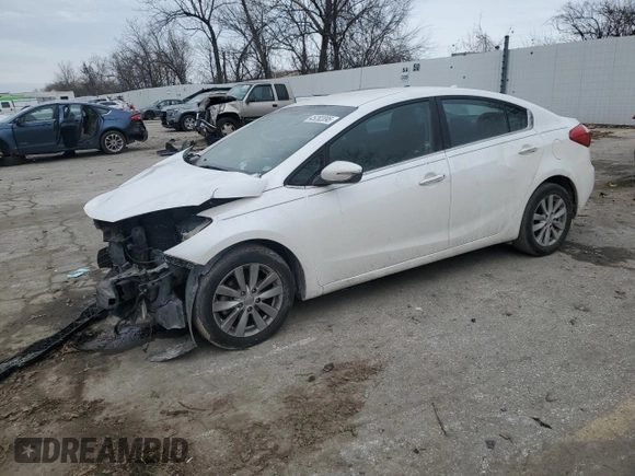 2014 Kia Forte EX with VIN KNAFX4A89E5114846, listed as a Copart auction lot 45282095 with 106,451 mi miles and Salvage Title. Bid and sale history available at carsss.com. Image 1.