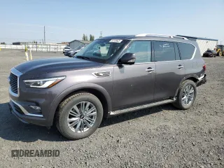 2024 Infiniti QX80 LUXE with VIN JN8AZ2AE4R9328471, listed as a Copart auction lot 69869294 with 17,071 mi miles and Clean Title. Bid and sale history available at carsss.com. Image 1.