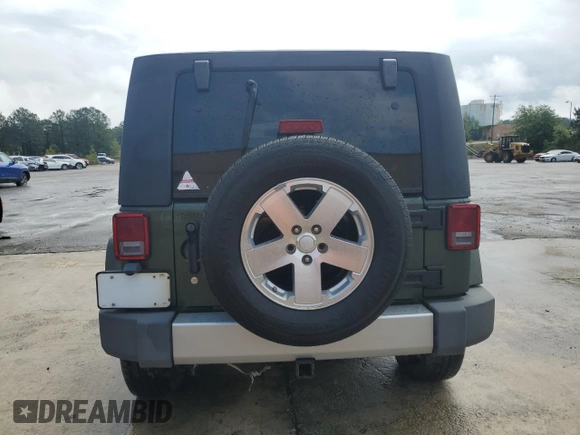2008 Jeep Wrangler Unlimited Sahara with VIN 1J4GB59108L653823, listed as a Copart auction lot 56324635 with 170,831 mi miles and Clean title. Bid and sale history available at DreamBid. Image 6.