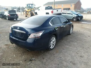 2012 Nissan Maxima 3.5 SV with VIN 1N4AA5AP8CC868105, listed as a IAAI auction lot 41490842 with 1 mi miles. Bid and sale history available at carsss.com. Image 4.