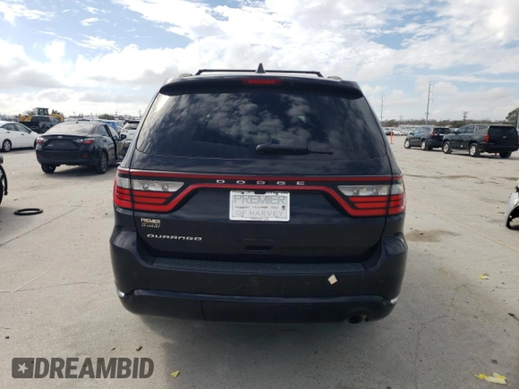 2019 Dodge Durango SXT Plus with VIN 1C4RDHAG6KC559513, listed as a Copart auction lot 43829745 with 61,230 mi miles and Salvage Title. Bid and sale history available at DreamBid. Image 6.