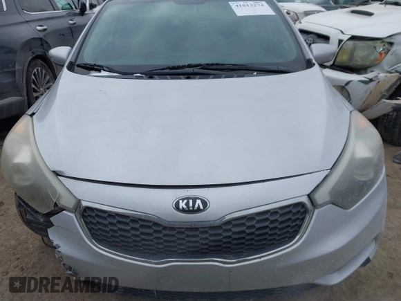 2015 Kia Forte LX with VIN KNAFK4A69F5388109, listed as a IAAI auction lot 41613274 with 97,214 mi miles. Bid and sale history available at carsss.com. Image 13.