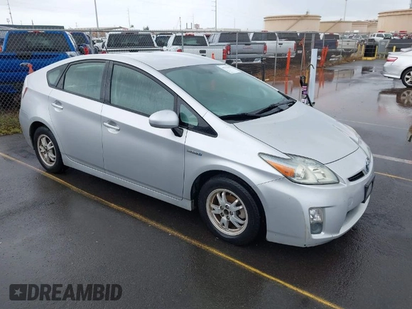 2010 Toyota Prius II with VIN JTDKN3DU5A0204755, listed as a IAAI auction lot 41795883 with 188,873 mi miles. Bid and sale history available at carsss.com. Image 1.